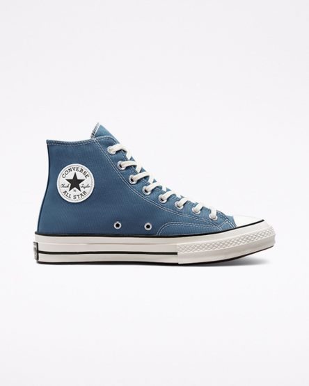 Zapatillas Altas Converse Chuck 70 Seasonal Color Hombre Azules Negras | PE W2P08E